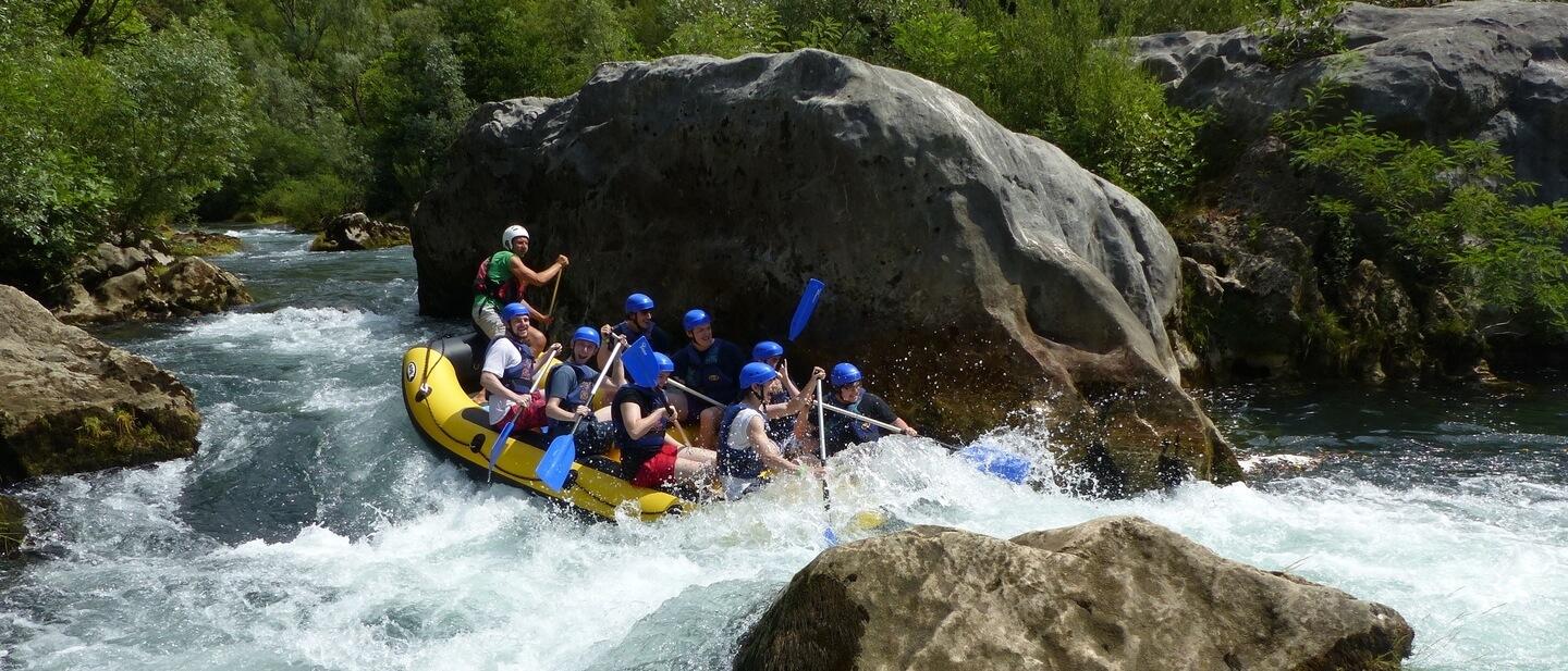 rafting